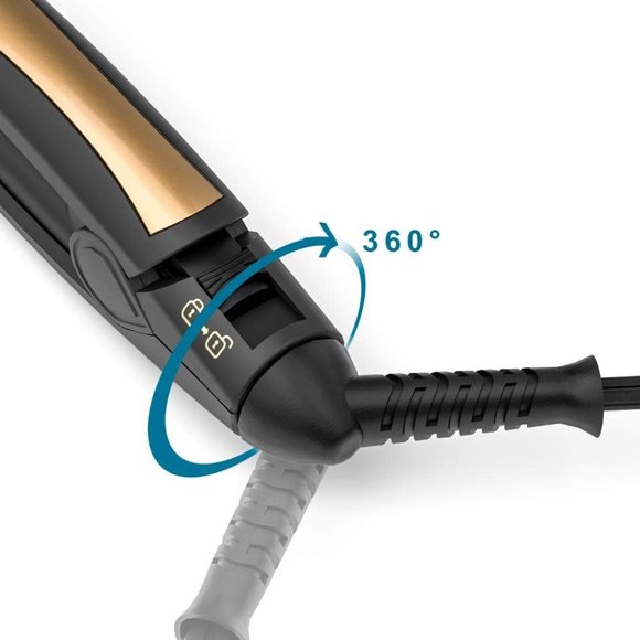 $86.99 Hair Straightener Titanium Plate 4/5 Mini Flat Iron,Perfect Travel Size - Picture 8 of 9